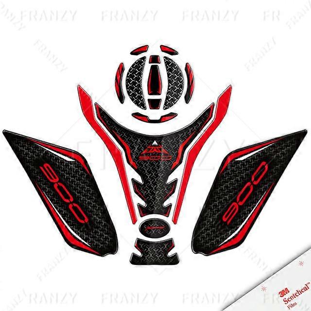 Autocollant de réservoir de carburant de moto 3D Huile Bouchon de gaz Couverture Protecteur Décalcomanies Kit Accessoires Imperméable Pour Kawasaki Z900 z900 2022 2023Habillage de véhicule