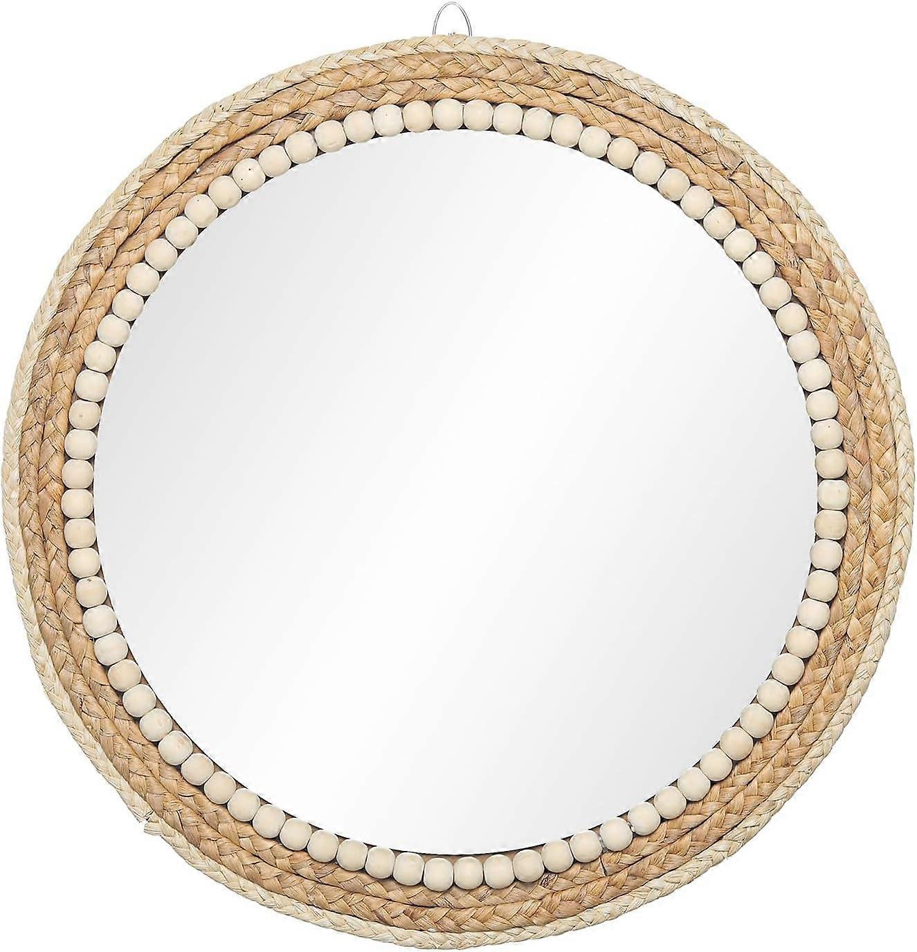 Boho Round Hanging Wall Mirror Decorative