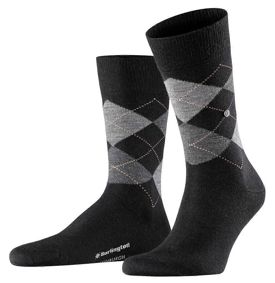 Burlington Edinburgh Socks - Black