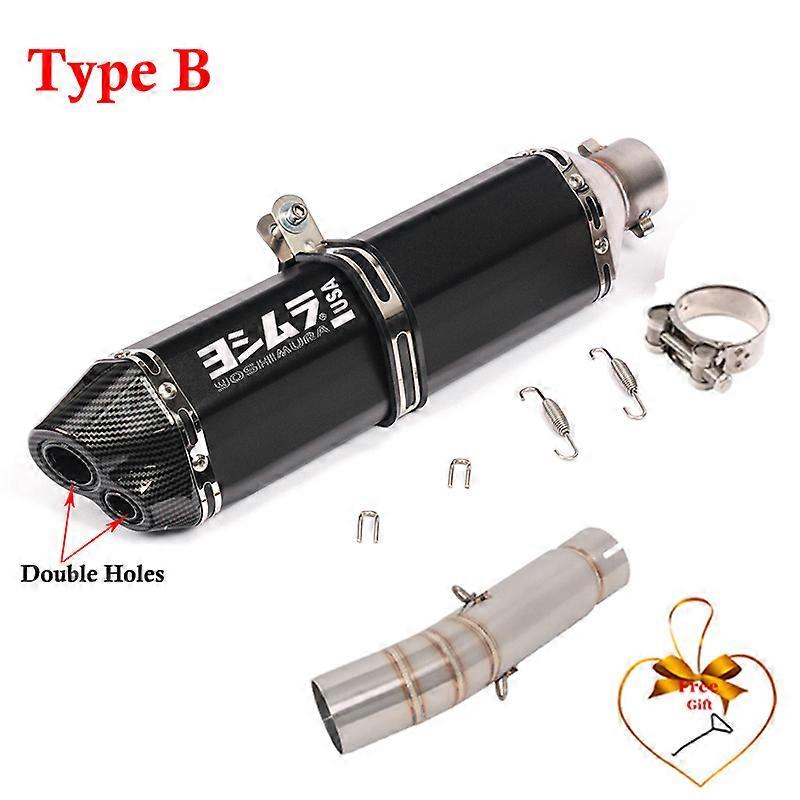 Para YAMAHA Tenere700 XTZ700 700 2019 - 2022 sistema de Escape Yoshimura para motocicleta modificar silenciador de tubo de enlace medio DB killer