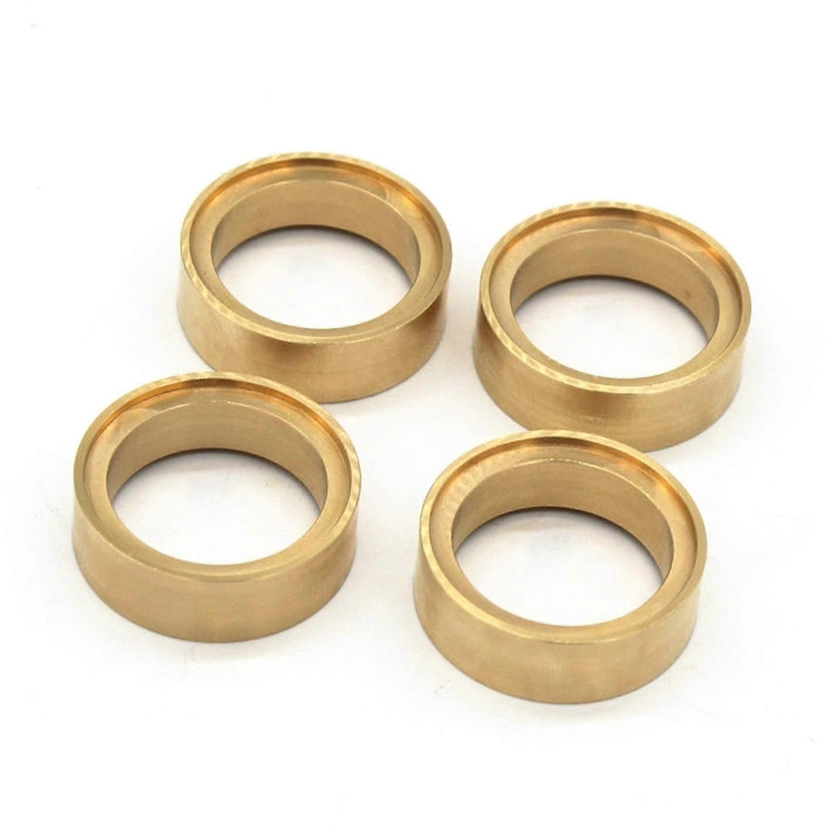 4pcs Brass Beadlock Wheel Rim Ring Counterweight For 1/18 Fms