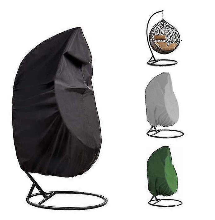 כיסוי קליפת ביצים כיסא נדנדה חיצונית, כיסוי נדנדה ראטאן, אבק הוכחה ועמיד בפני גשם