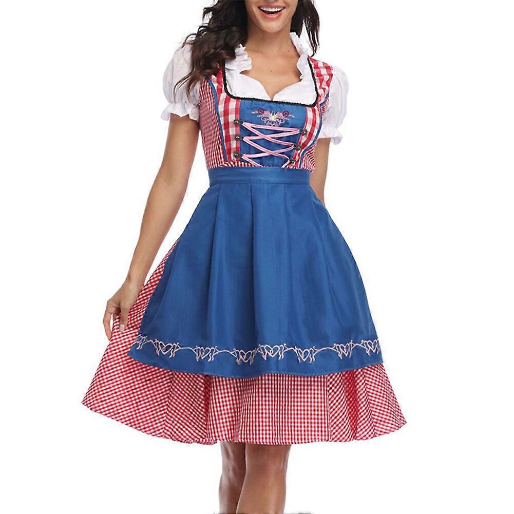 Costume allemand oktoberfest féminin Adulte Dirndl Traditionnel