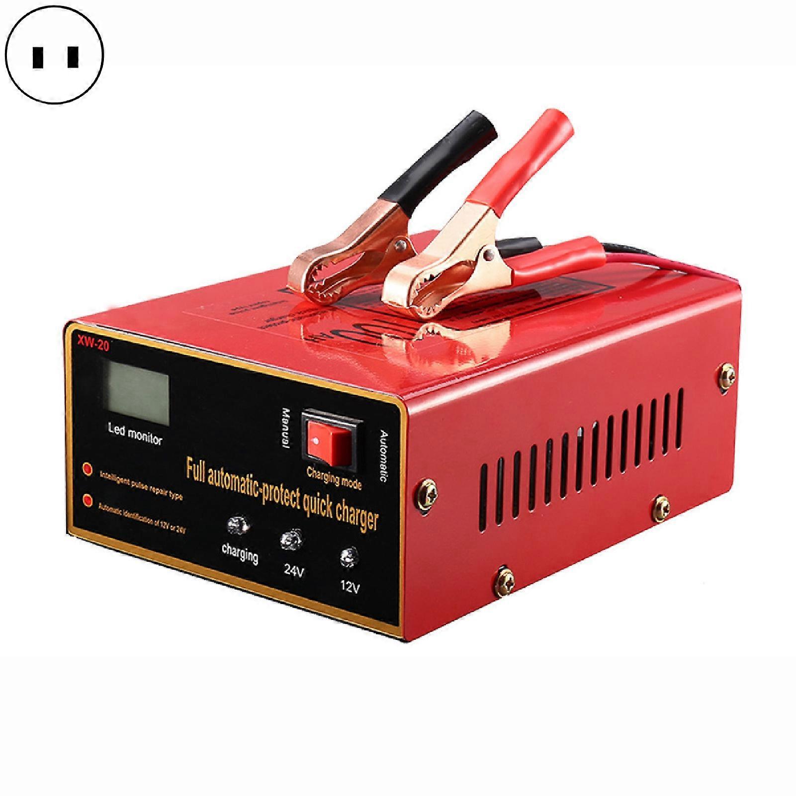 Battery Maintainer Wide Use High Efficiency Fast Charging 12V 24V Car Battery Charger for Automobile