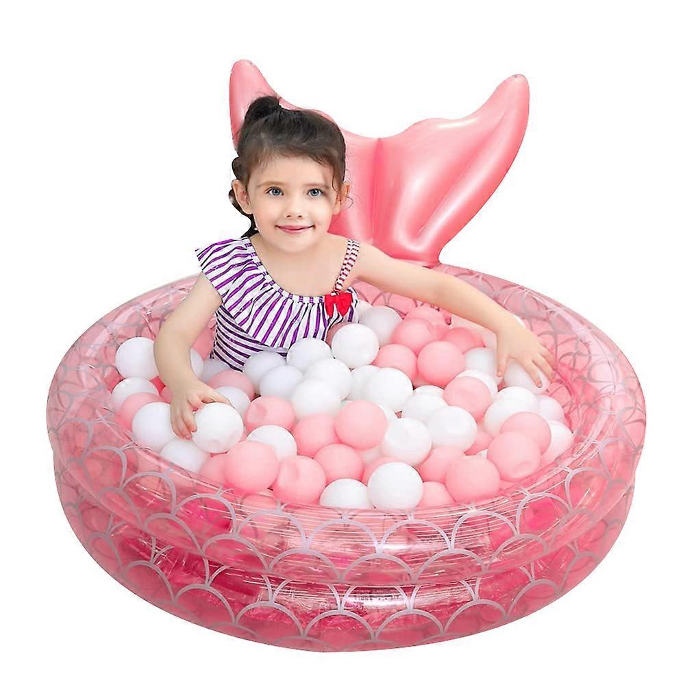Mermaid Pools Inflatable Garden Round Pool for Kids