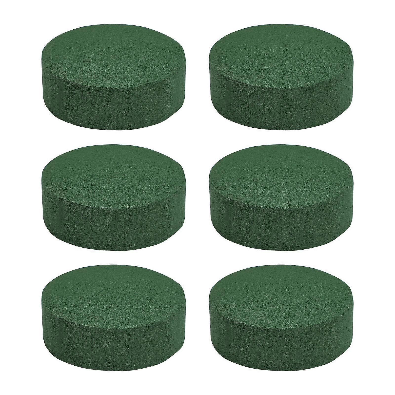 2023 NEW Floral Foam, Green Styrofoam Block for Artificial Flowers, Round Wet & Dry Foam Bricks, Florist Foam for Flower Arrangements