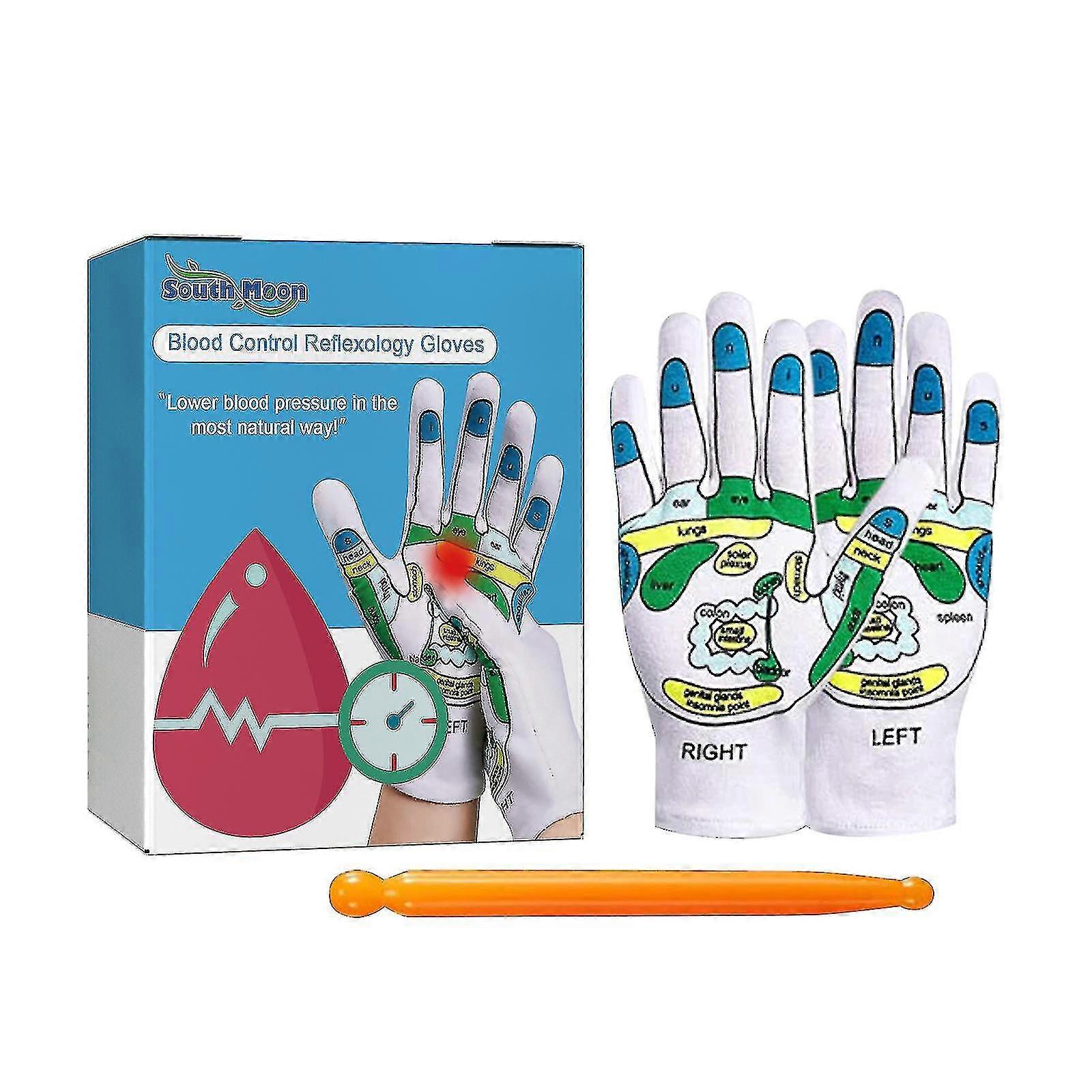 Blood Control Reflexology Gloves
