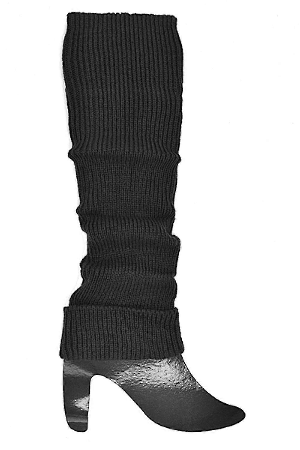 Chauffe-jambes gris foncé