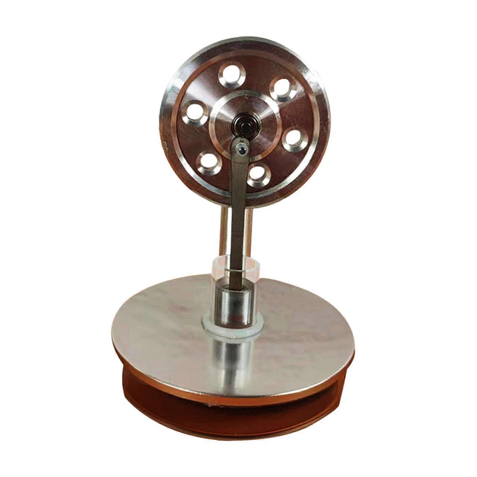 Low Temperature Engine Model Equipment Stirling Engine Motor Generator Model Blue