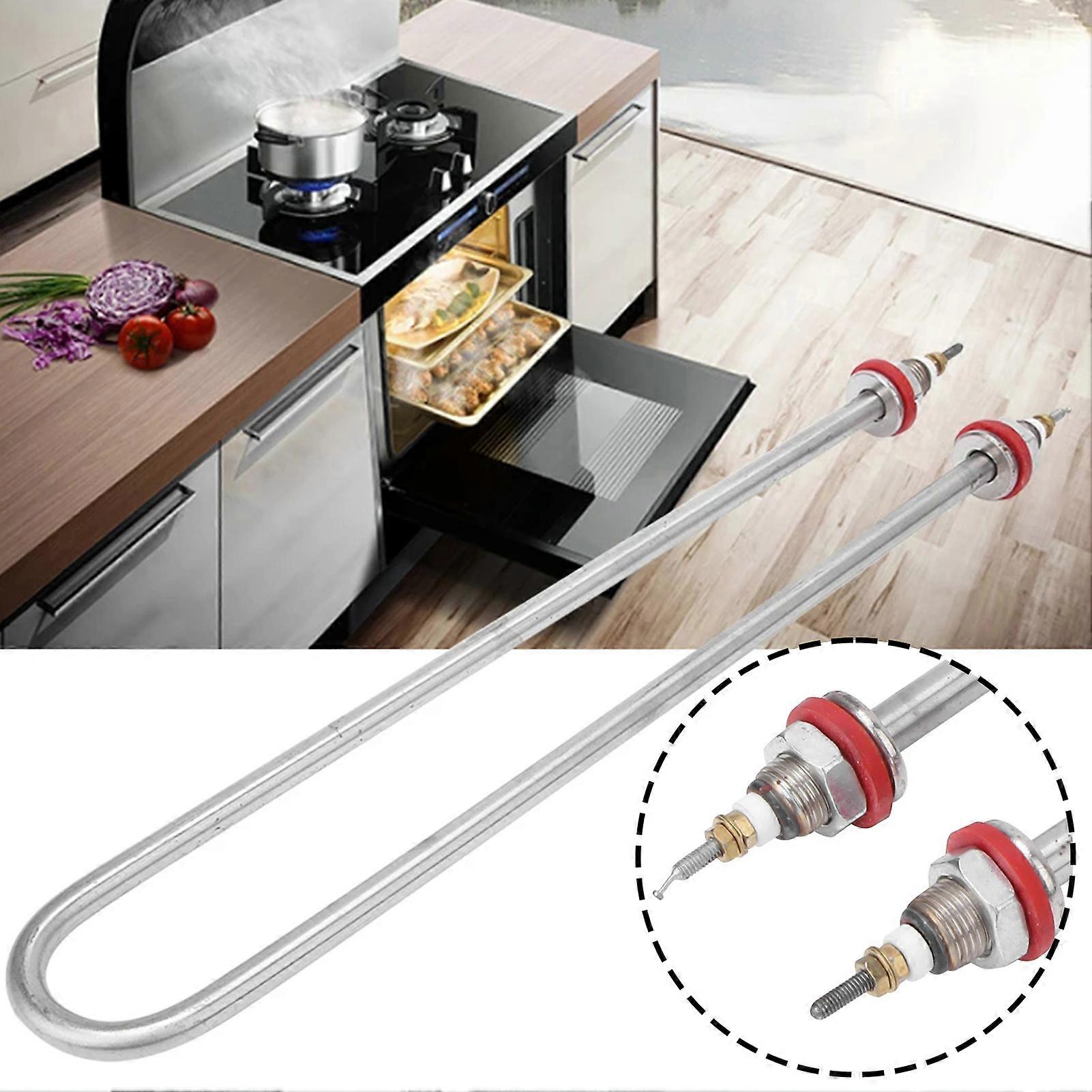 5PCS Stainless Steel Heating Elements Easy Installation Electric Heating Elements for Home Kitchen