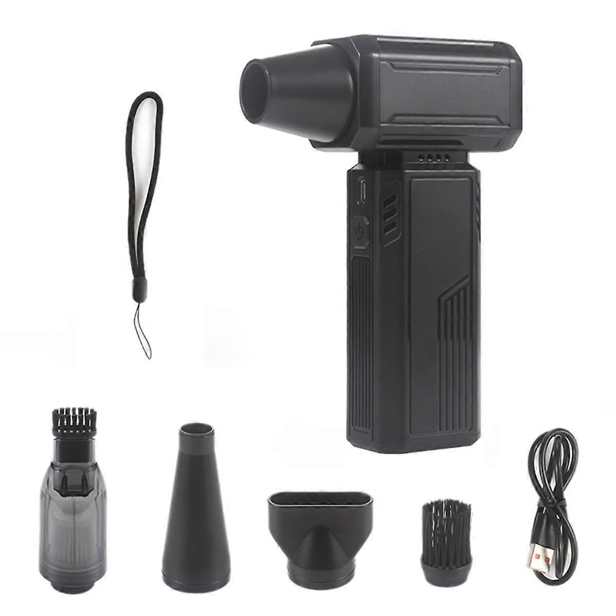 ターボジェットファン電動エアダスターエアブロワー130000RPM高速ダスタークリーニングツール車の雪のクリーニングA