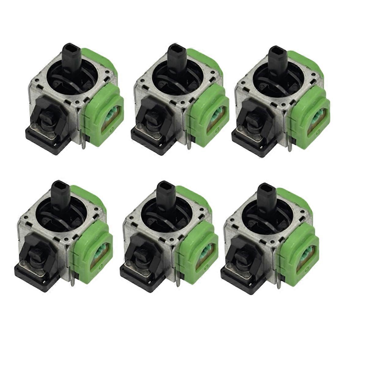 6PCS for Hall Electromagnetic Joystick High-Precision Adjustable Electromagnetic IC Hall Thumbstick