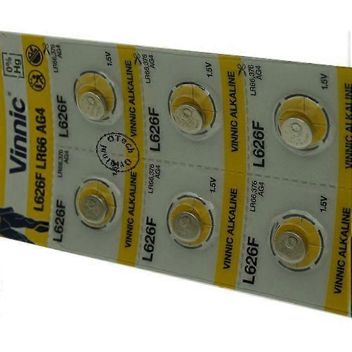 Pack of 10 Vinnic batteries for VINNIC L626F