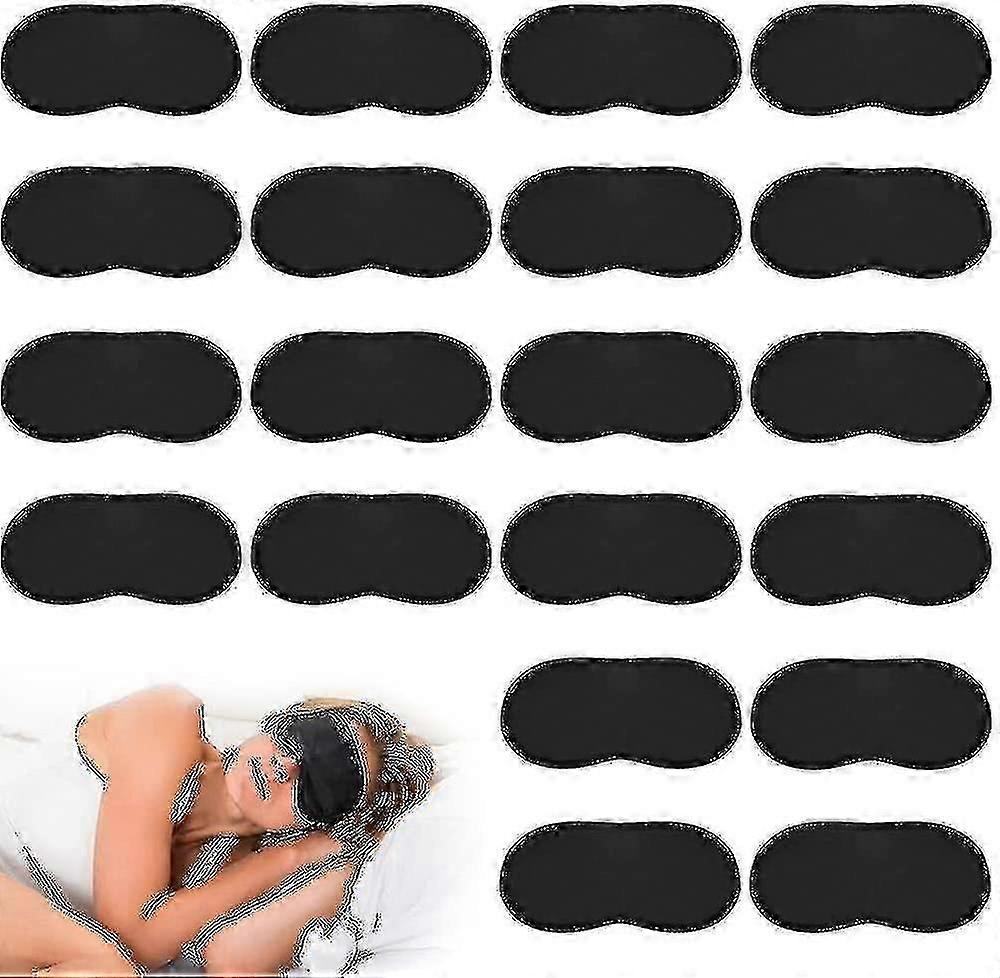 30 حزم العين المتاح النوم عصابة العينين غطاء العين غطاء الضوء حجب للرجال النساء