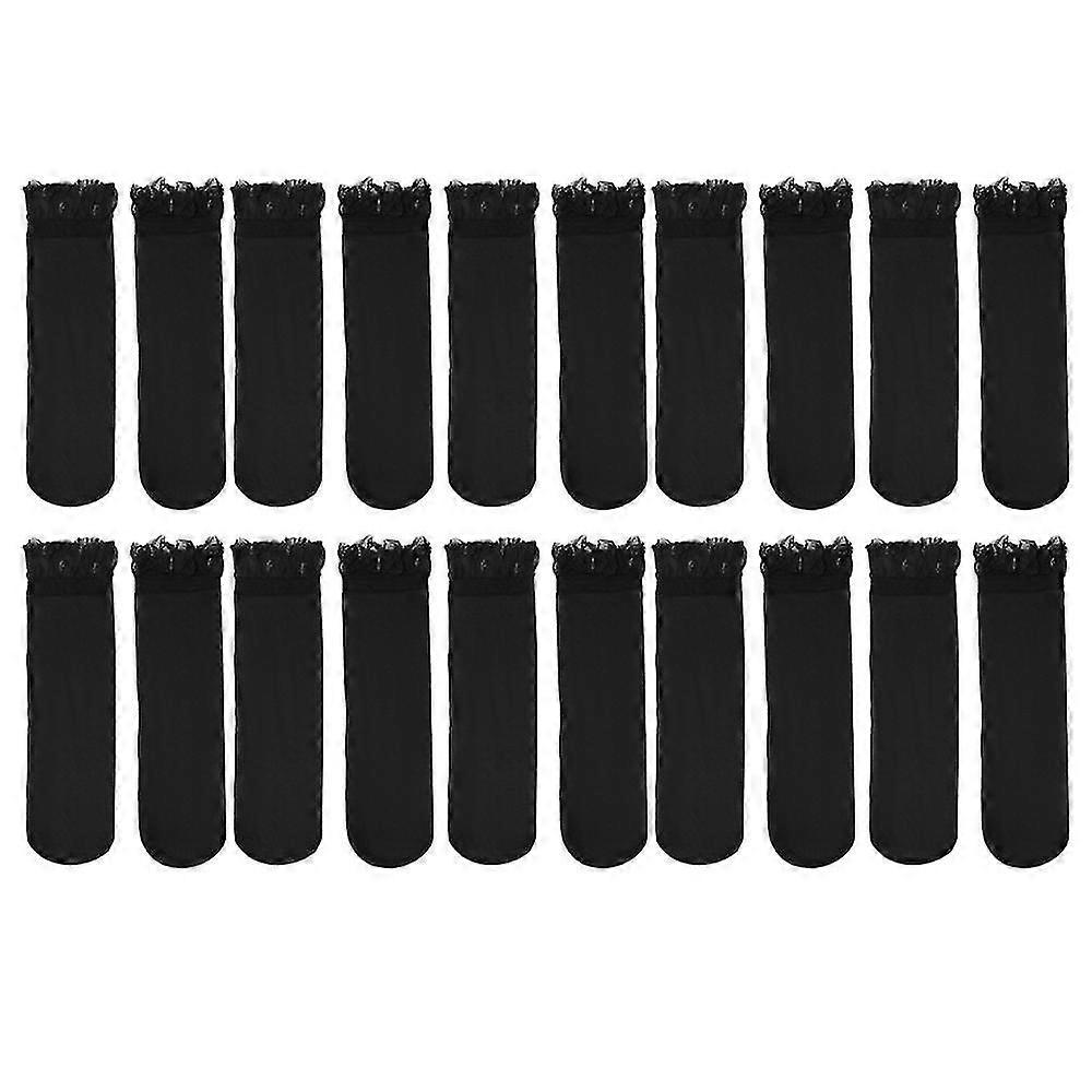 L Ruffle Frilly Comfortable Princess Stoings Lei Stoings