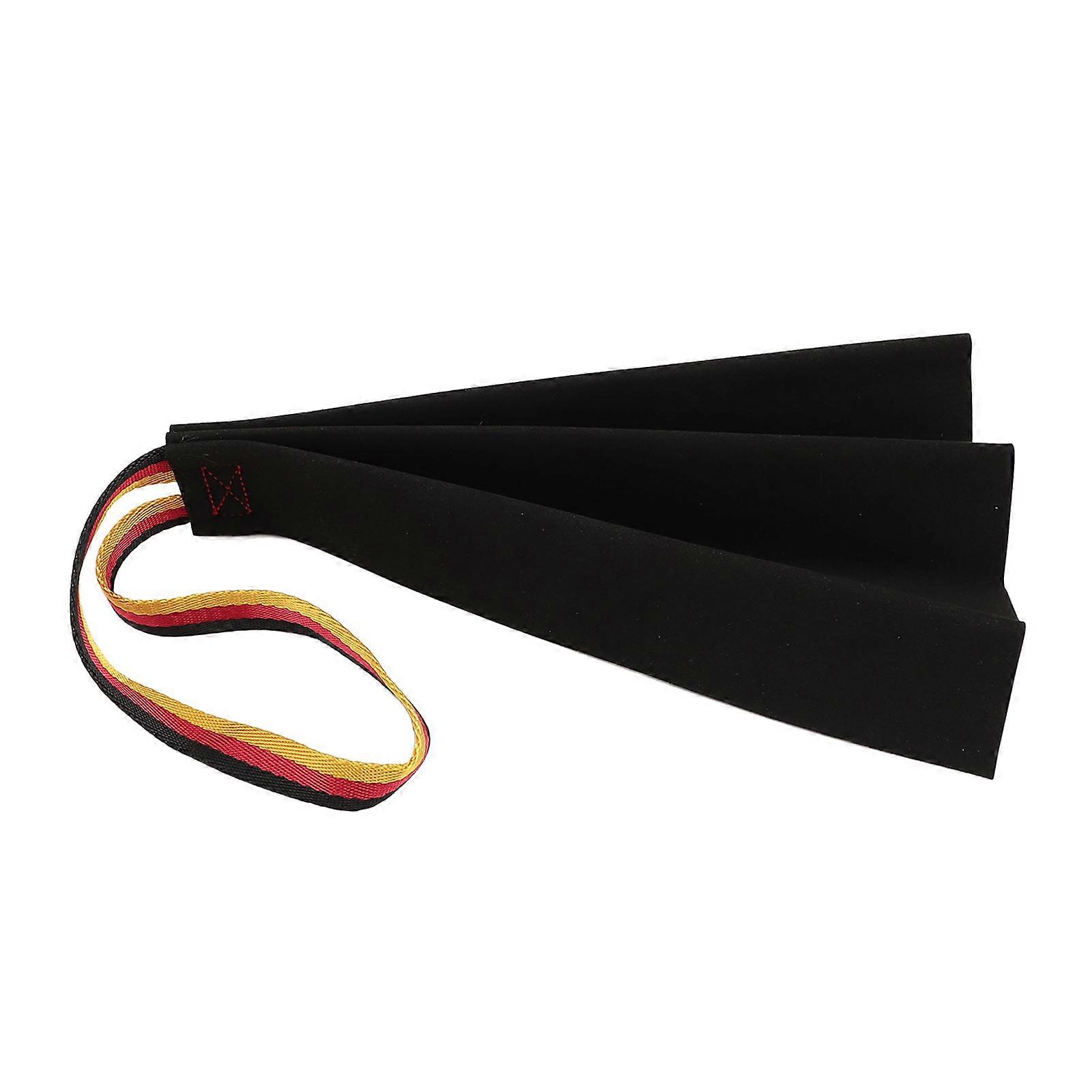 Dog Bite Rag Train Bite Grip Build Prey Drive Leather Interactive Tug of War Toy with Handle for Dog Training