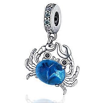 925 Sterling Silver Charm for Pandora Bracelets Evil Eye Travel
