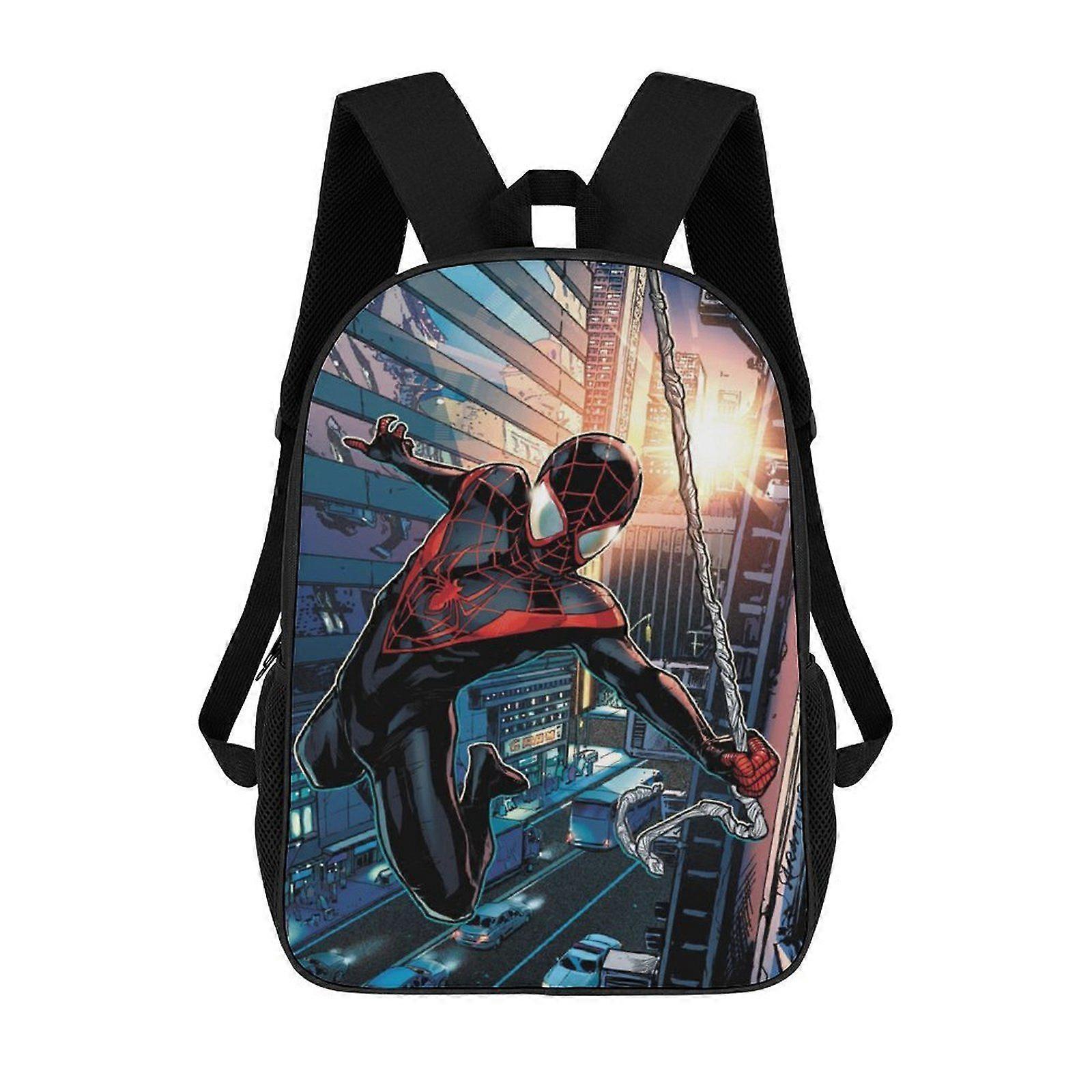 i2185 Miles Morales Backpack Shoulders DaypackBag Work Travel Classic Unisex Backpack kli2185