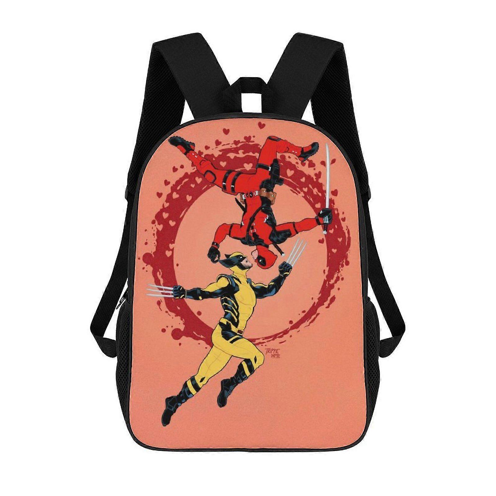 i2811 Deadpool Backpack Shoulders DaypackBag Work Travel Classic Unisex Backpack kli2811