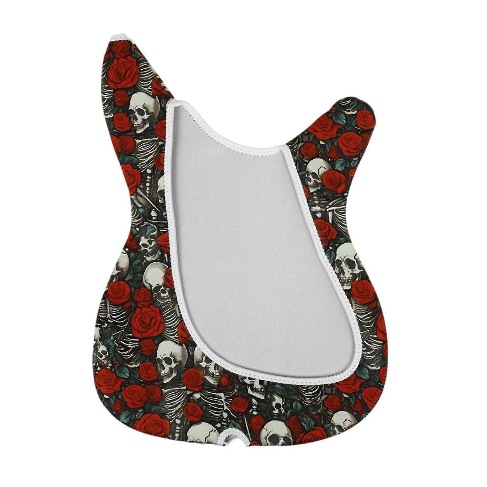 Elektro Gitar Kapak Gitar Çantası 39 inç Klasik Gitar Akustik Gitar İskelet Gül