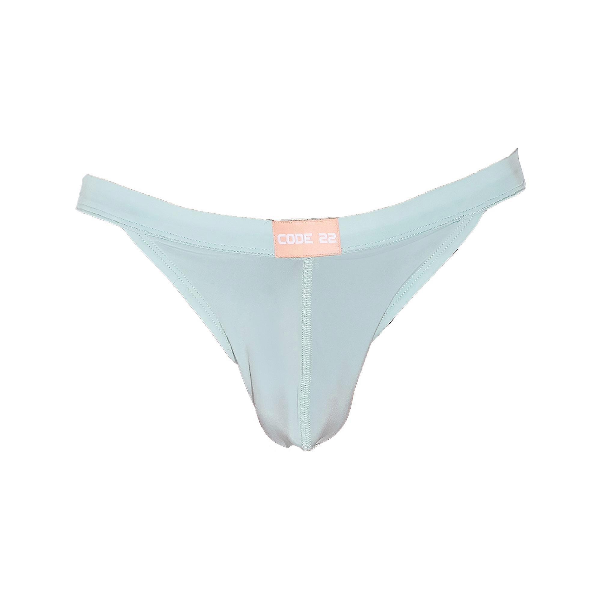 CODE 22 Secret Garden String Grün | Unterwäsche für Männer | String für Herren