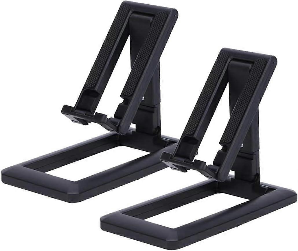2 Pack Phone Holder, Foldable Tablet Stand, Desk Phone Holder, Foldable Stand Base