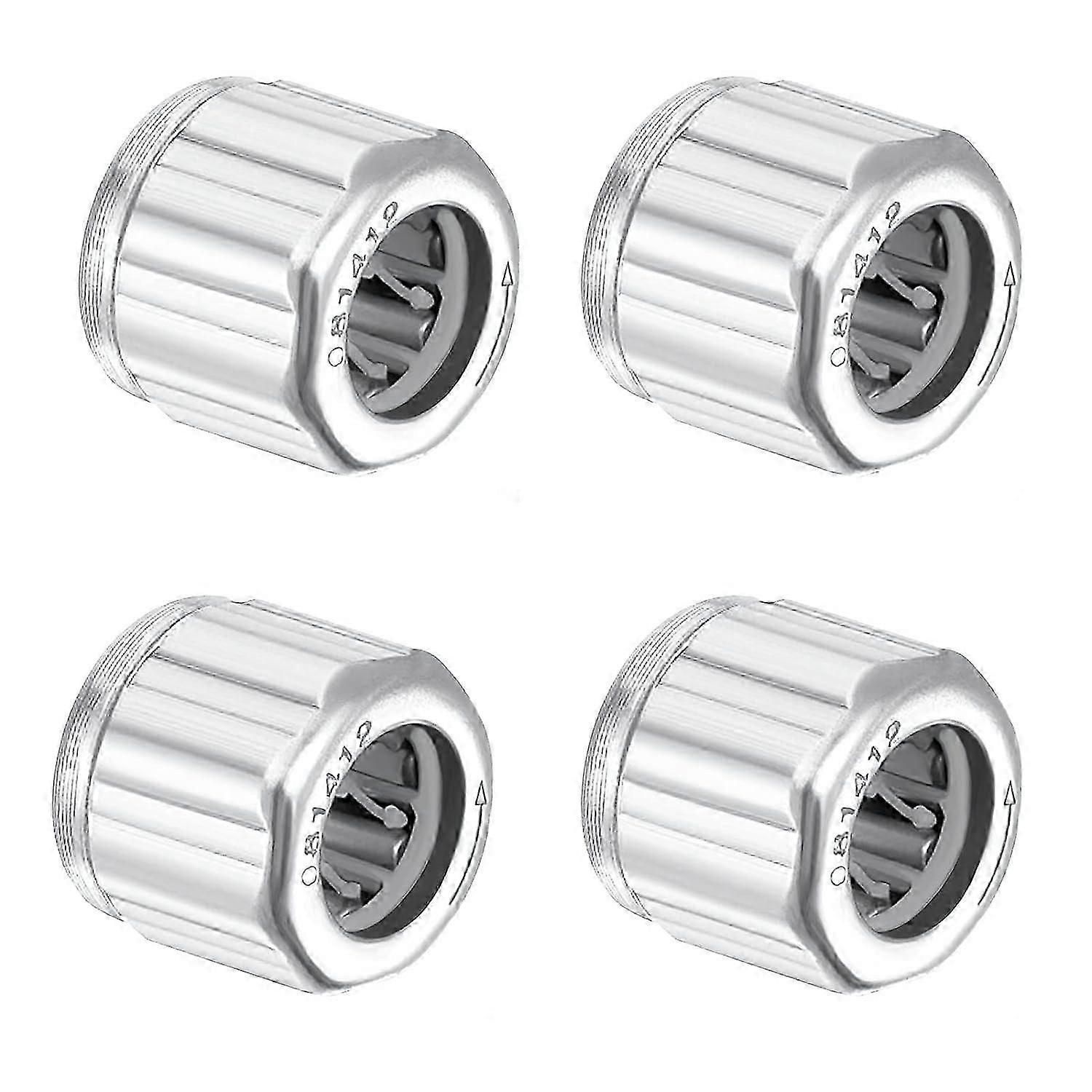4 Adet İğneli Rulmanlar, Tek Yönlü Rulman, 8mm İğneli Rulmanlar Delik 14mm OD 12mm Genişlik