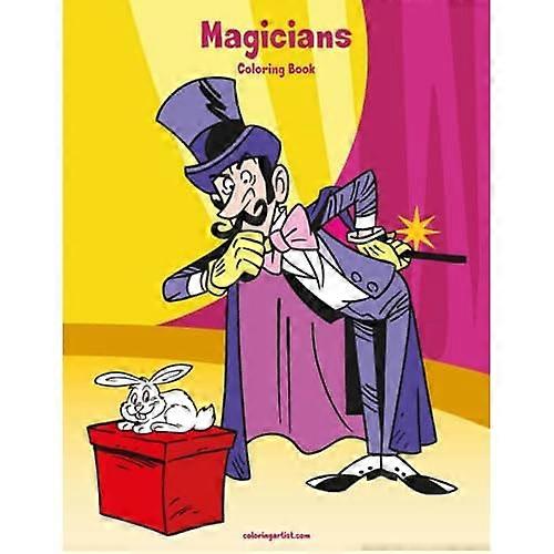 Libro da colorare dei maghi 1