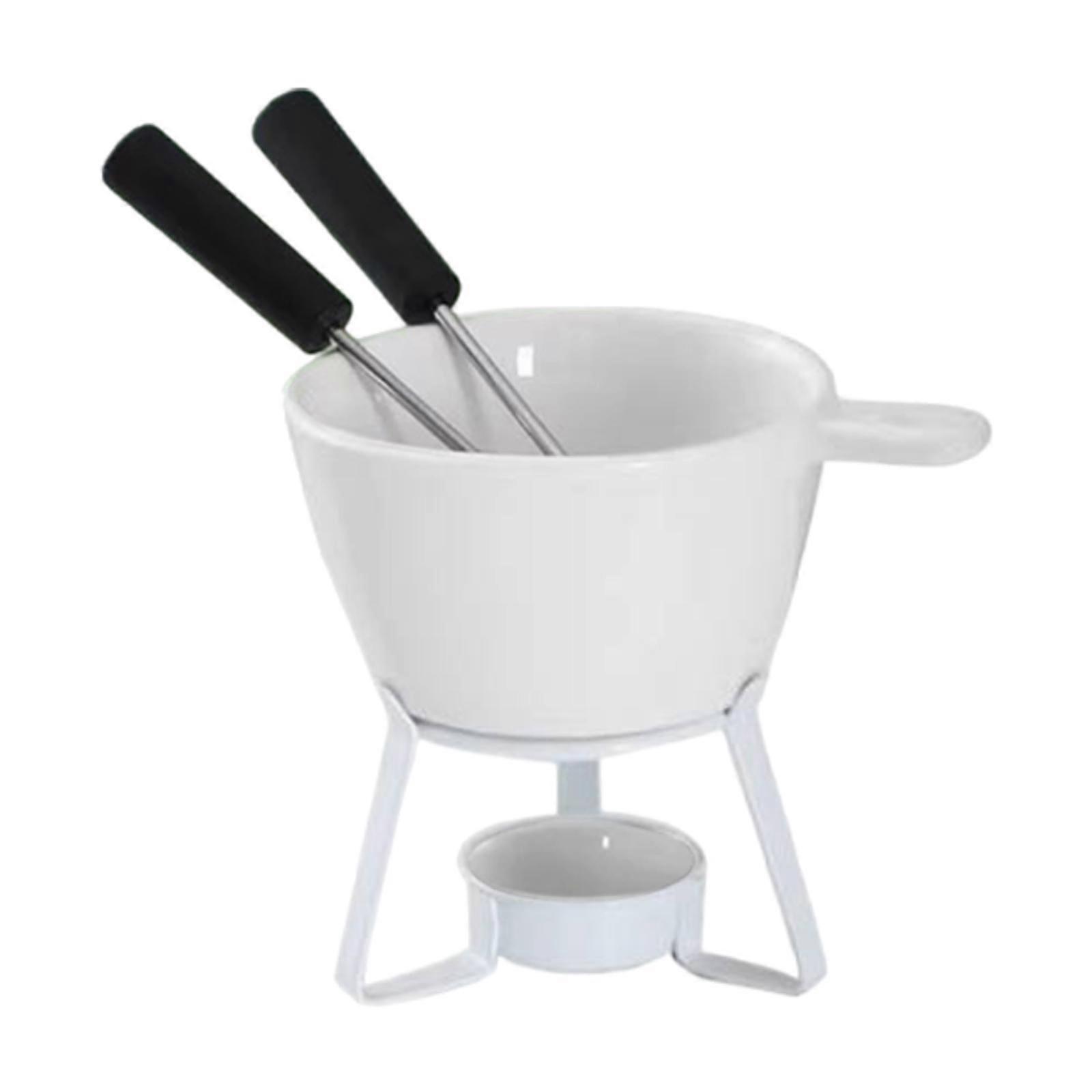 Chocolate Fondue Pot Cheese Serving Fondue Cookware Chocolate Melting Pot