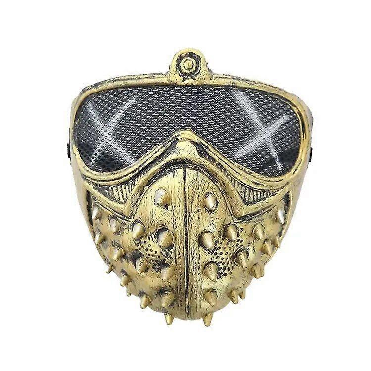 Styles Punk Unisex Face Mask Halloween Christmas Cosplay Fashion Rivet Mask Comfortable Breathable Party Masks Dropship
