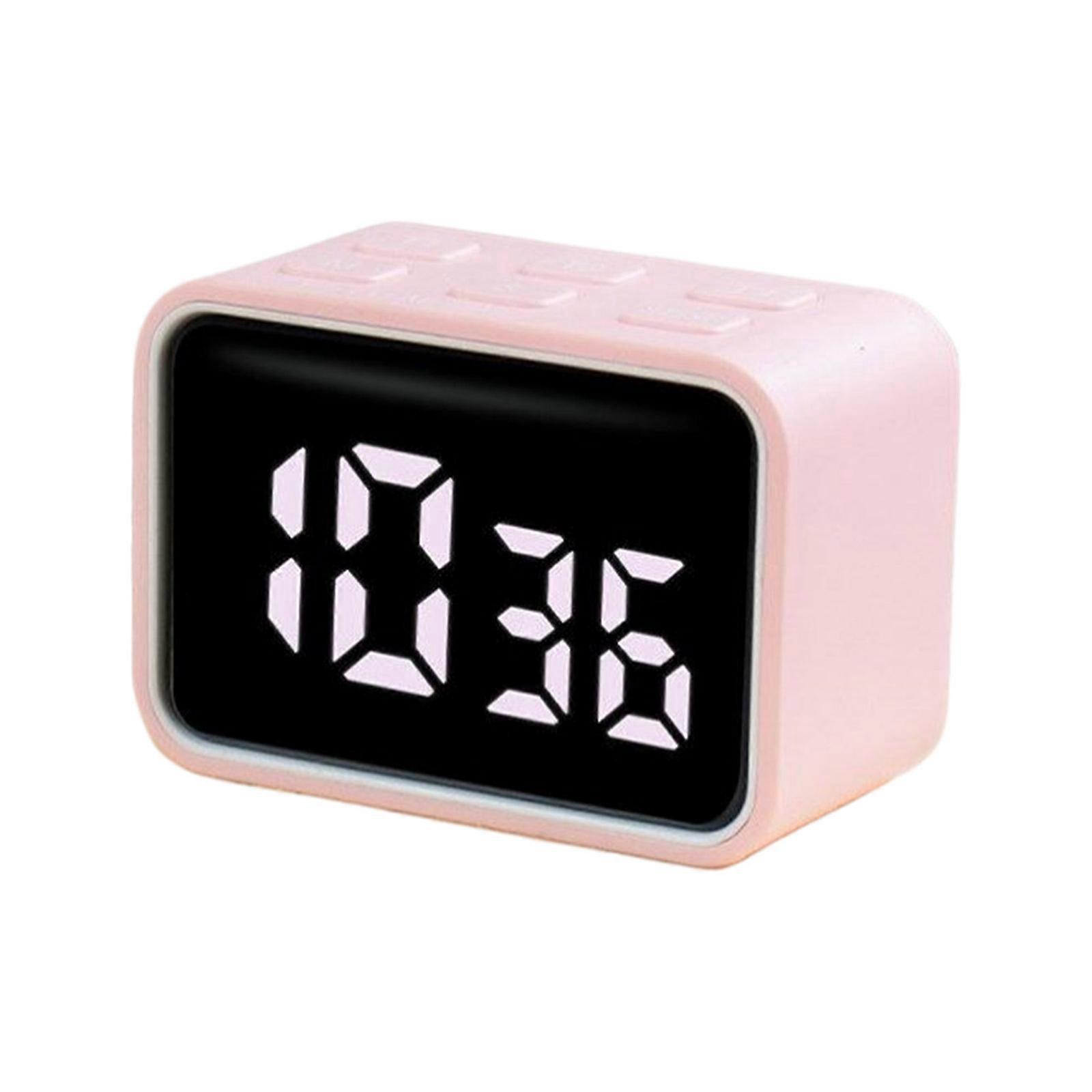 Digital Timer Kitchen Timer Count Down Up Rechargeable Kitchen Adjustable Brightness LED Display Time Management Pink