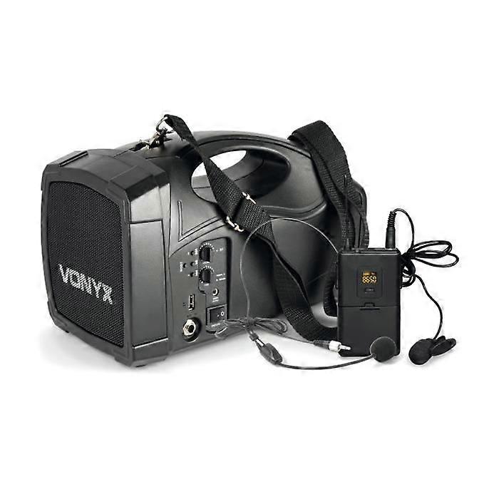 Vonyx ST012 – Verstärktes System + Headset- und Ansteckmikrofonsystem, 30 Watt RMS