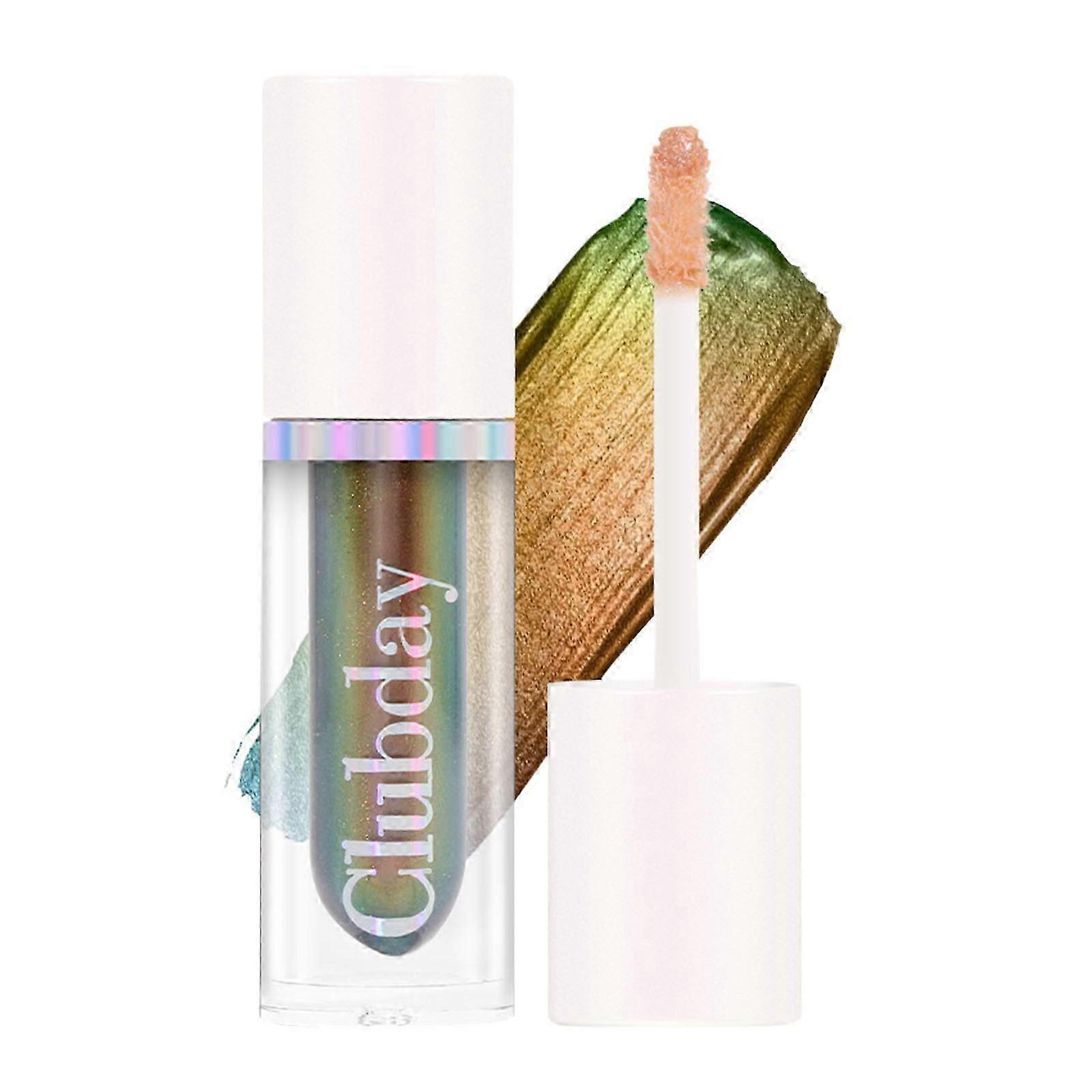 Liquid Glitter Eyeshadow 6 Colors Chameleons Eyeshadow Color Shifting Multichrome Eye Shadow High Pigmented Long Lasting And Smudges Proof 3.5ml