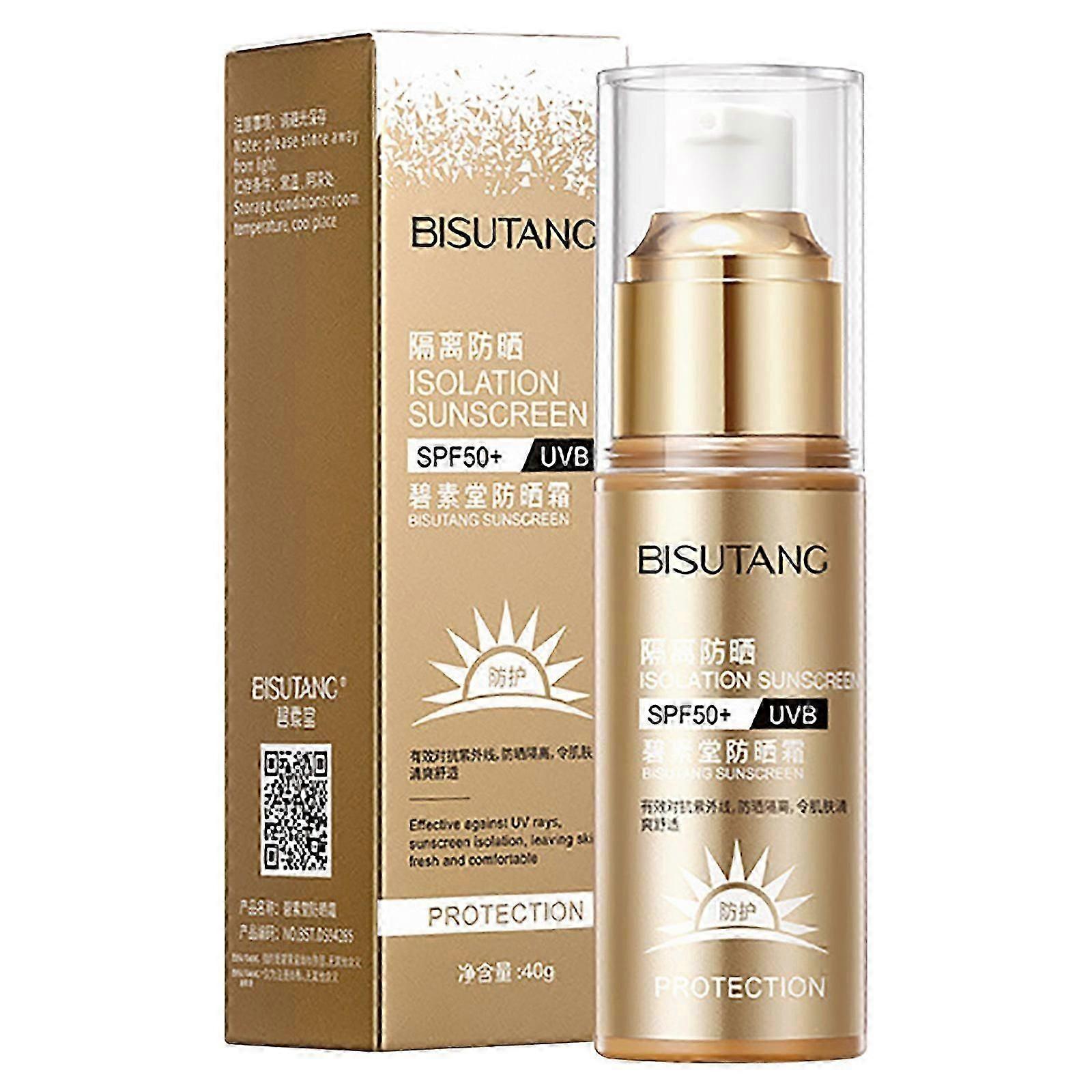 Sunscreen Isolation 2 In 1 Light And Refreshing Non-greasy Sunscreen Lotion Sunscreen 40ml