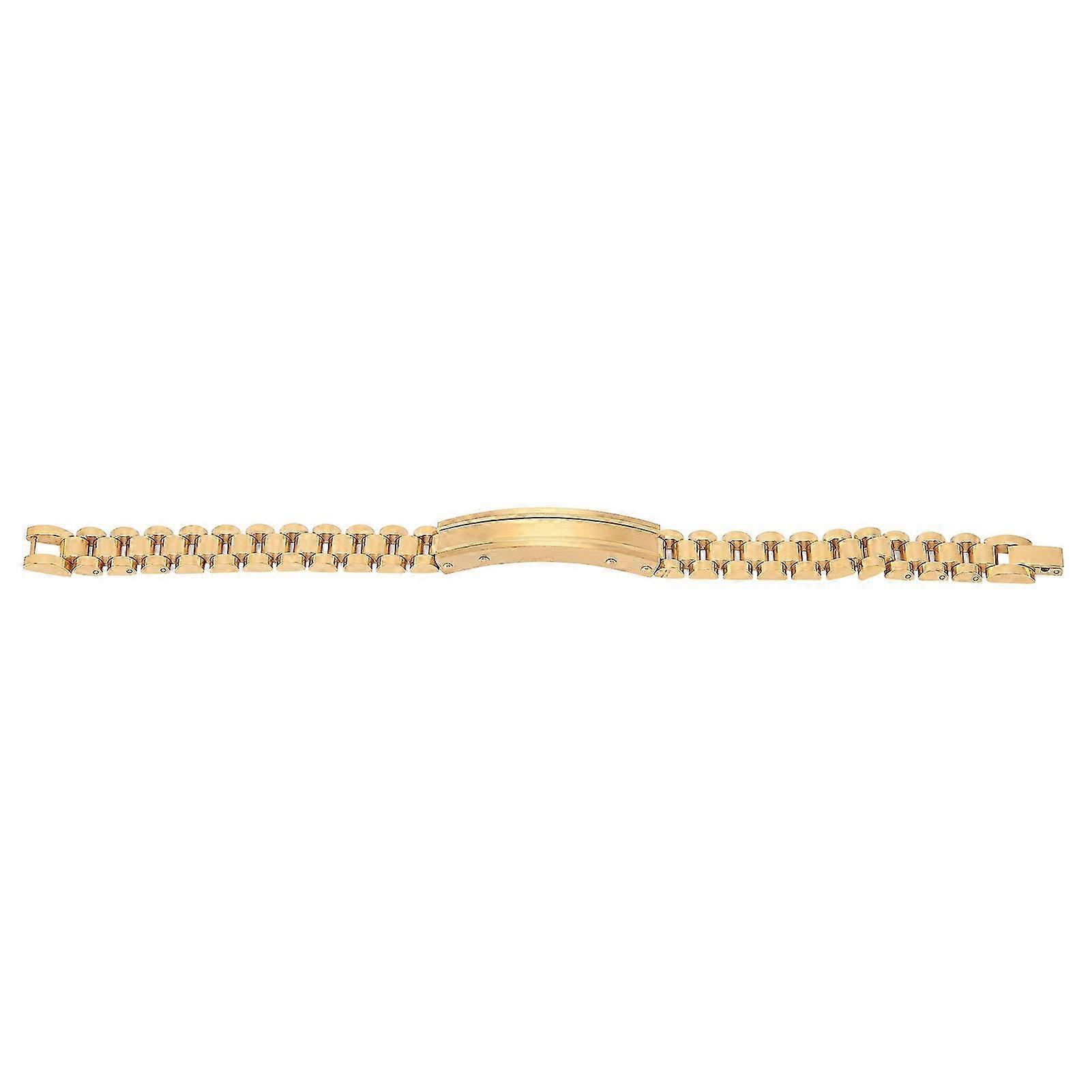 Metal Bracelet Gold Fashionable Unisex Stainless Steel Alloy Bracelet Jewelry Accessories
