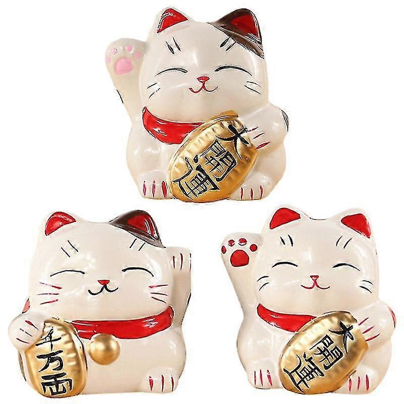 3pcs Cat Bank