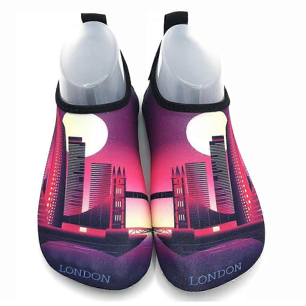 Children Water Park Swimming Shoes Cartoon Rubber Bottom Non slip