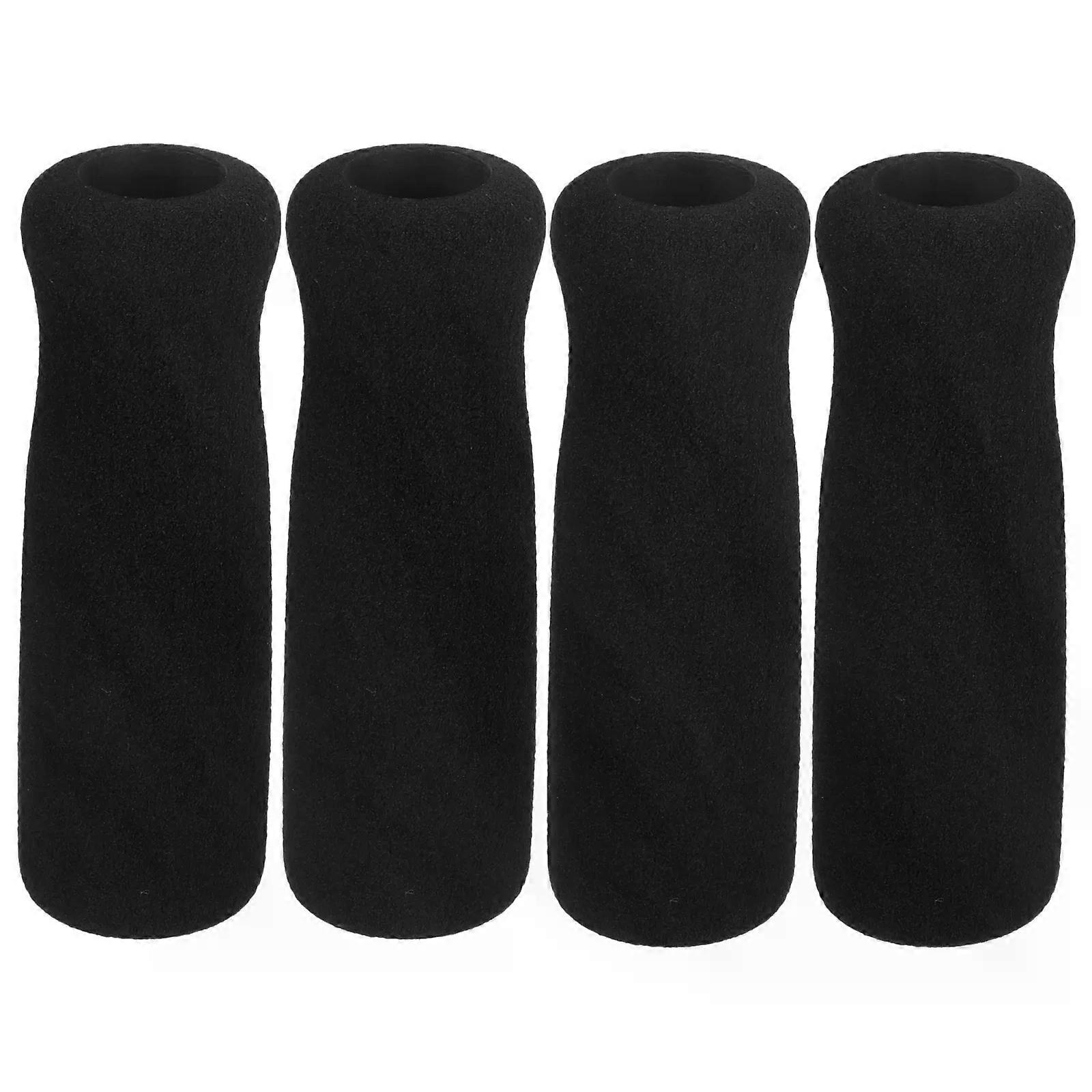 4Pcs Crutch Handle Grips Sponge sleeve handle Crutch Handle Wraps Walking Cane Handle Wraps for Elderly camping hike