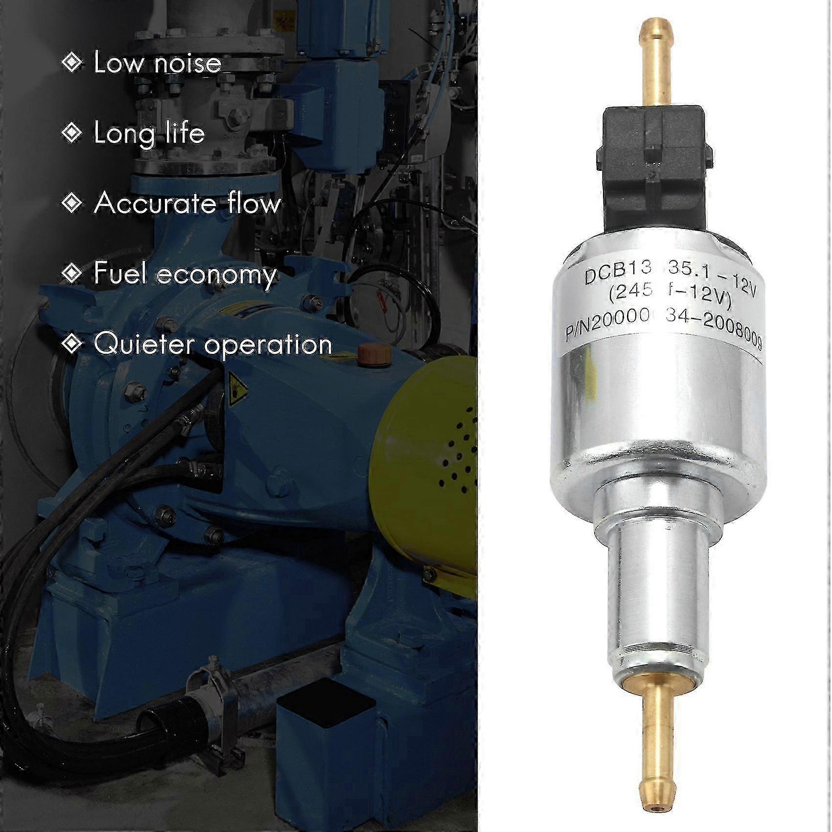 Pompe à Carburant Webasto DP30 12V - Remplace 86115A 86115B Pour Chauffages Air Top 2000/3500/5000, Thermo Top