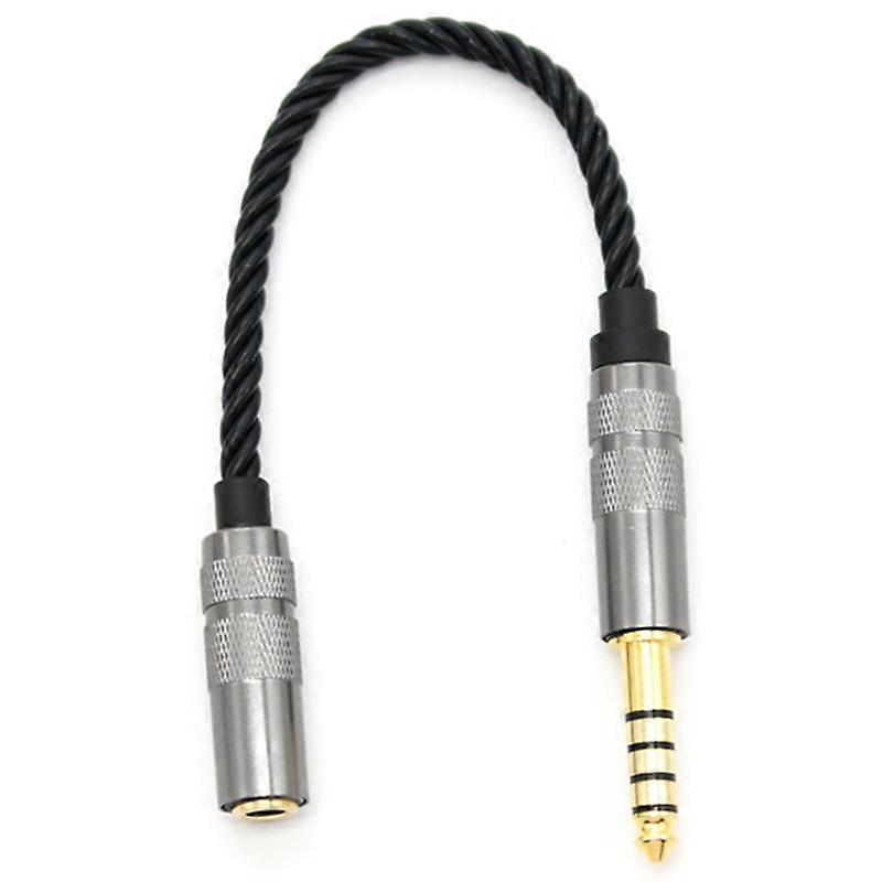 HIFI 4.4MM Headphone Adapter Cable 4.4 XLR 4 Pin Male to Female Angle