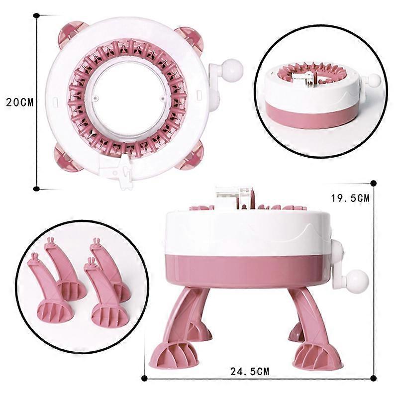 22 Needles Knitting Machine Loop Weaving Educational Toy for Adults