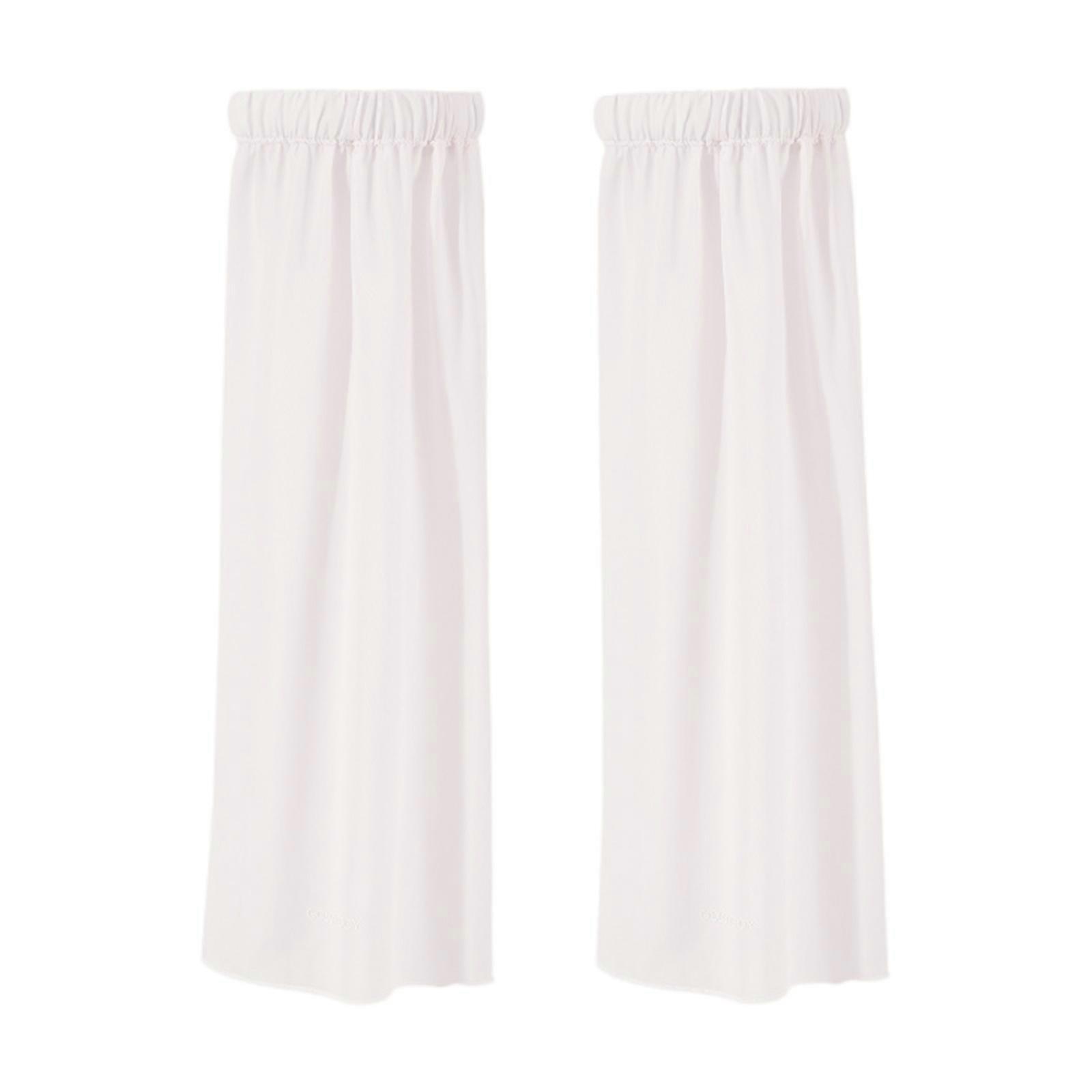 1ペアの女性の冷却レッグスリーブは、優れた日焼け止めを提供し、ランニングとサイクリングのための夏のアウトドアギアホワイト