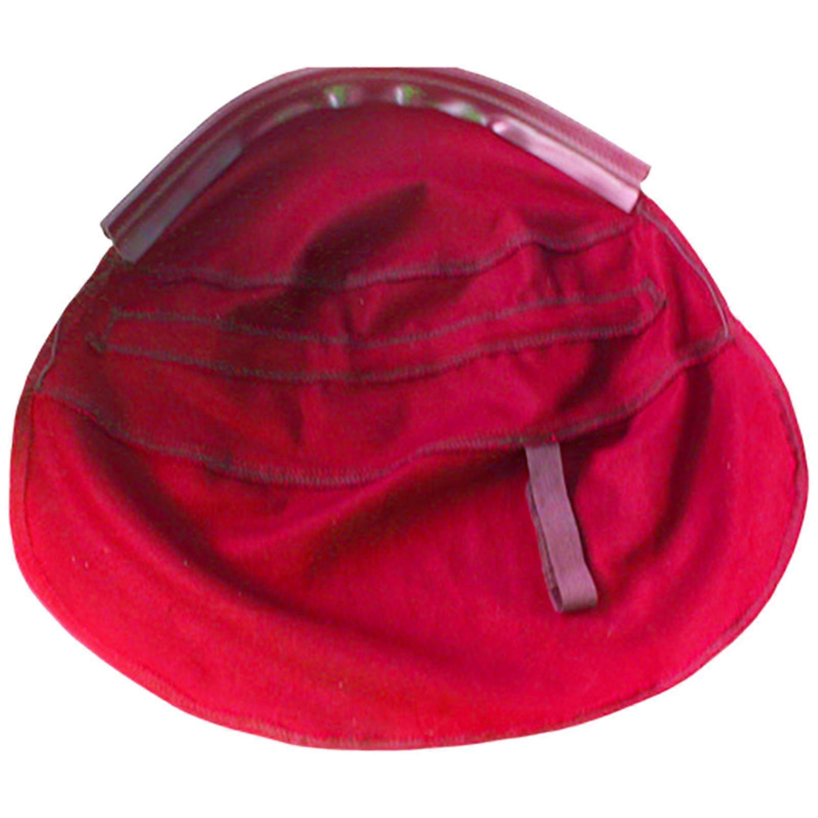 Welding Caps Adjustable Head Circumference Head Wrap for Burn Protections and Durability in Industrial Use  Red
