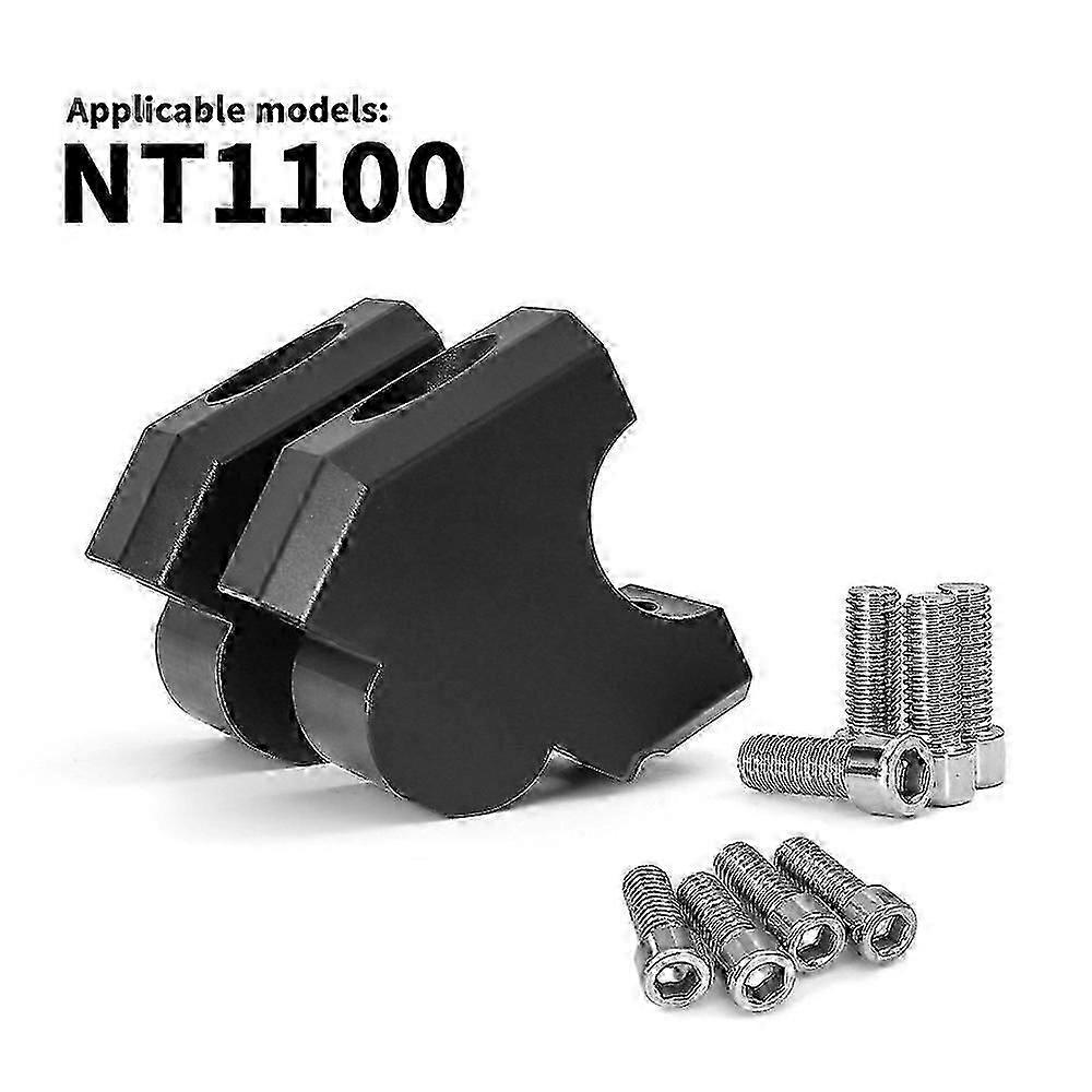 Exquisite Be compatible with HONDA NT1100 NT 1100 2022 2023 - Motorcycle Handlebar Riser Drag Handle Bar Clamp Extend Adapter