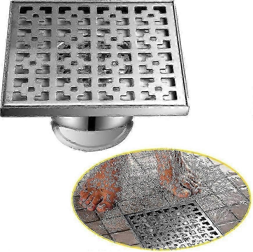 2024 20*20cm Outdoor Floor Drain, Floor Drain And Shower Drain, Drain Floor Drain, Siphon With Fragr