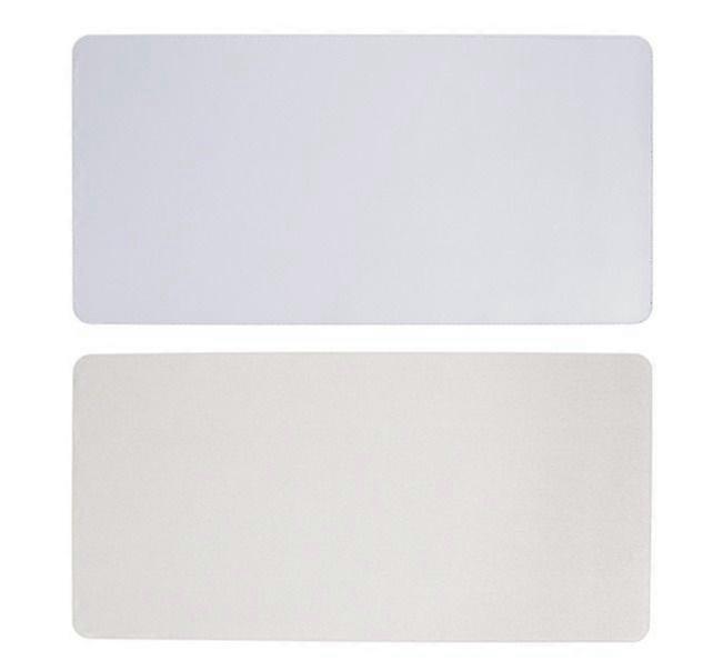 Multifunctional Desk Mouse Pad, 80 x 40cm Waterproof PU Leather Desk Mat, Ultra Thin Mouse Pad, Non-Slip Desk Mat for Office and Home, Gray