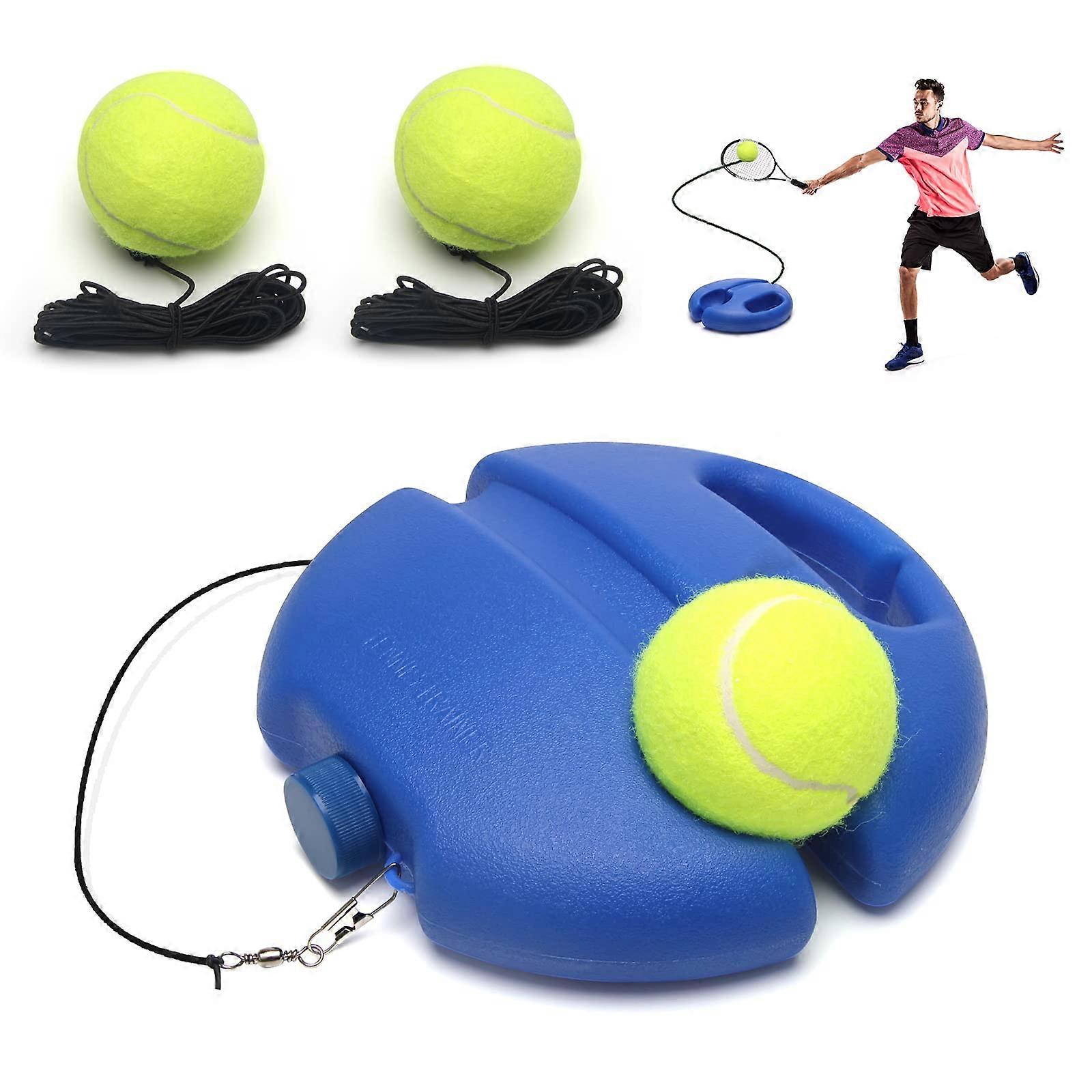Tennis Trainer Rebound Ball with Adjustable String – Tennis Solo Training Kit for Adults and Kids, Durable Material