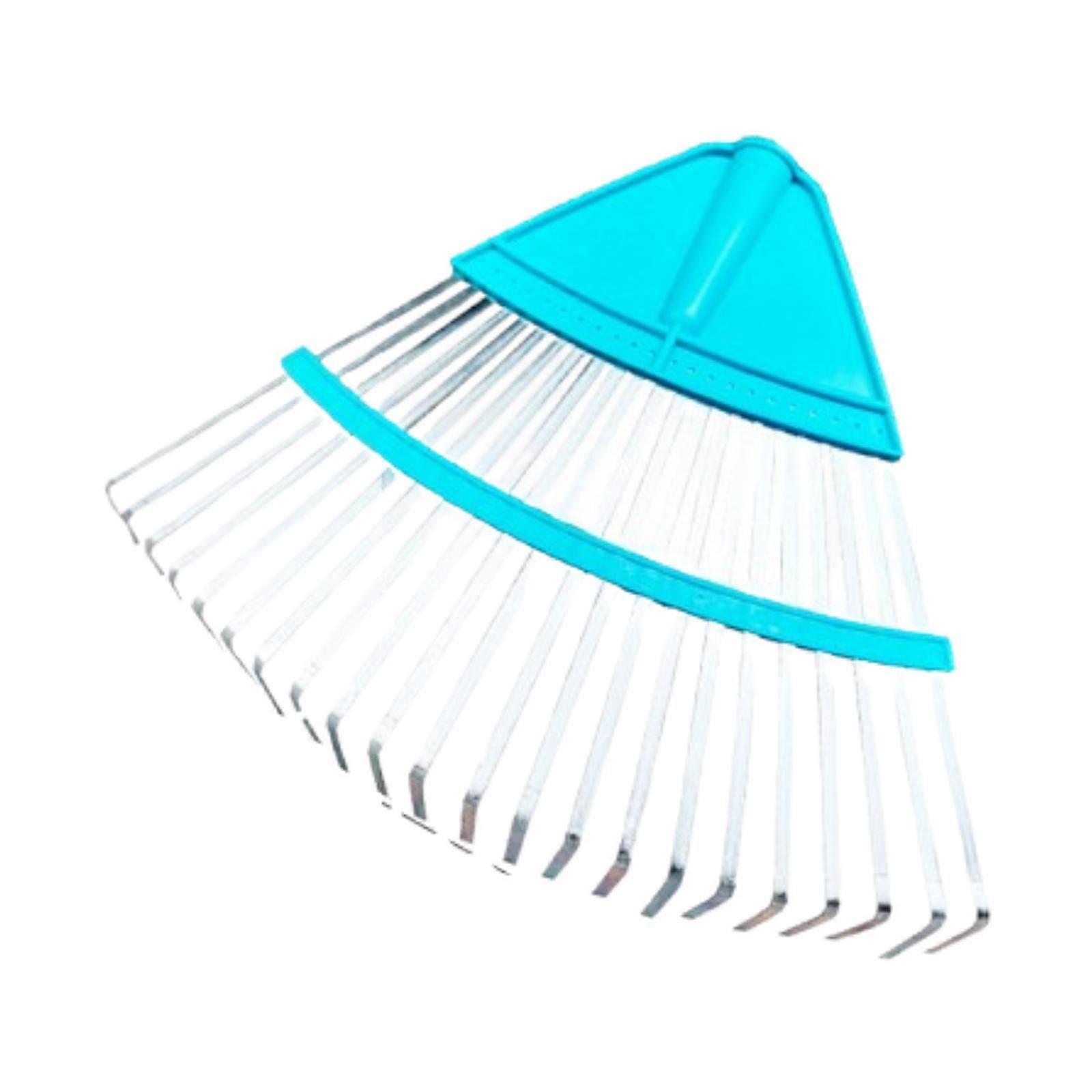 Garden Rake Head Farm Tool Replacement for Cleaning Debris Shrub Planting