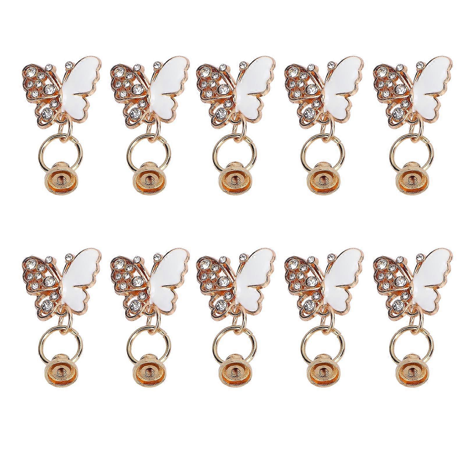 10 Sets Rivet Screw Round Head 9.5x7.5mm Pull Ring 24mm Pendant