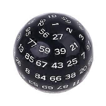 100 Sides Polyhedral Dice D100 Multi Sided Acrylic Dices for Table Board Game